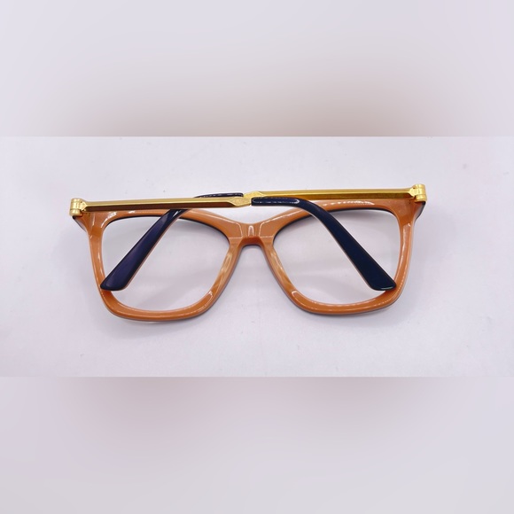 Calvin Klein CK8539S Black Gold Cat-Eye Sunglasses Frames Only - Picture 4 of 8